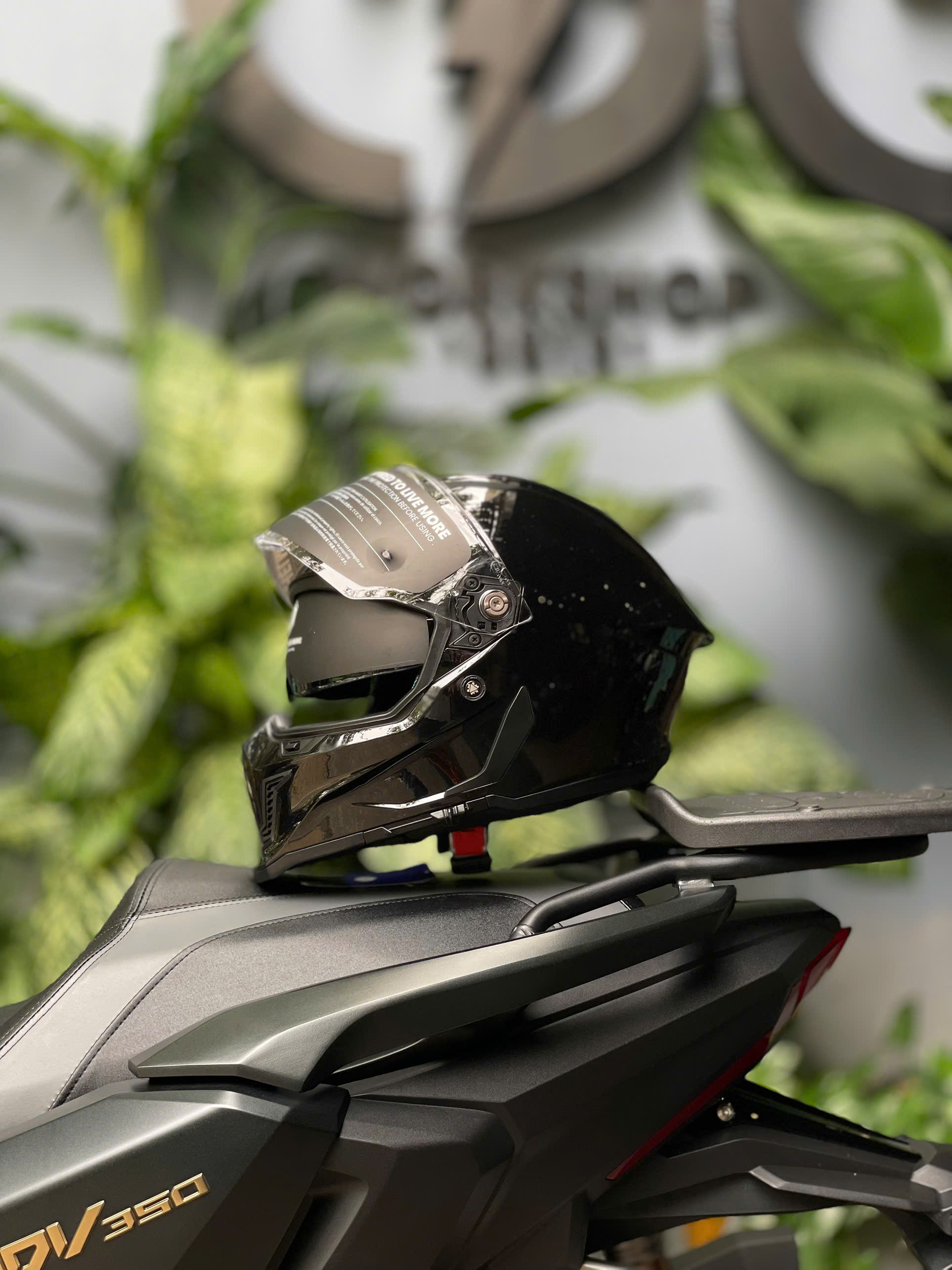 NÓN BẢO HIỂM ILM MF509 - ĐEN BÓNG