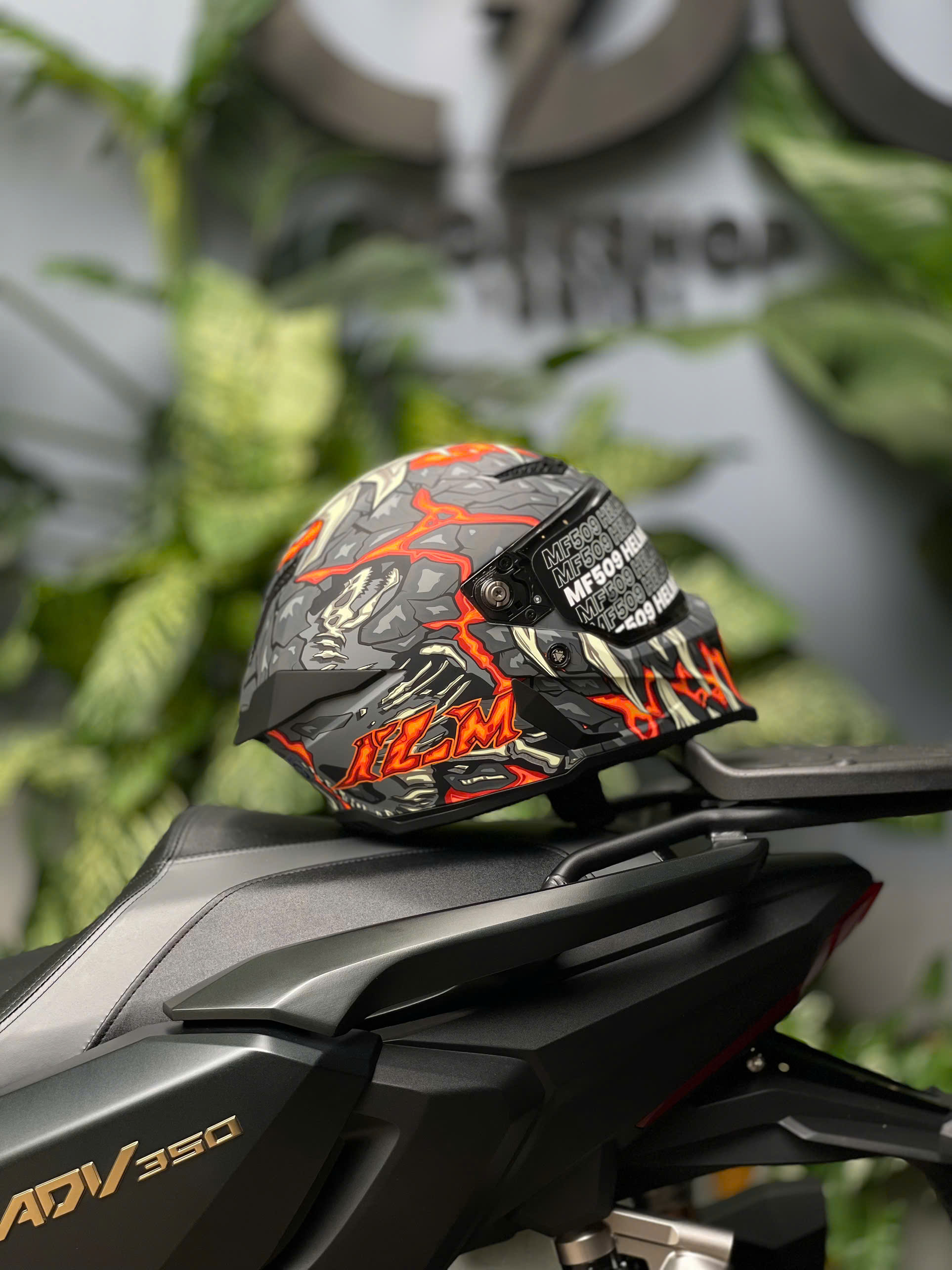 NÓN BẢO HIỂM ILM MF509 - ORANGE