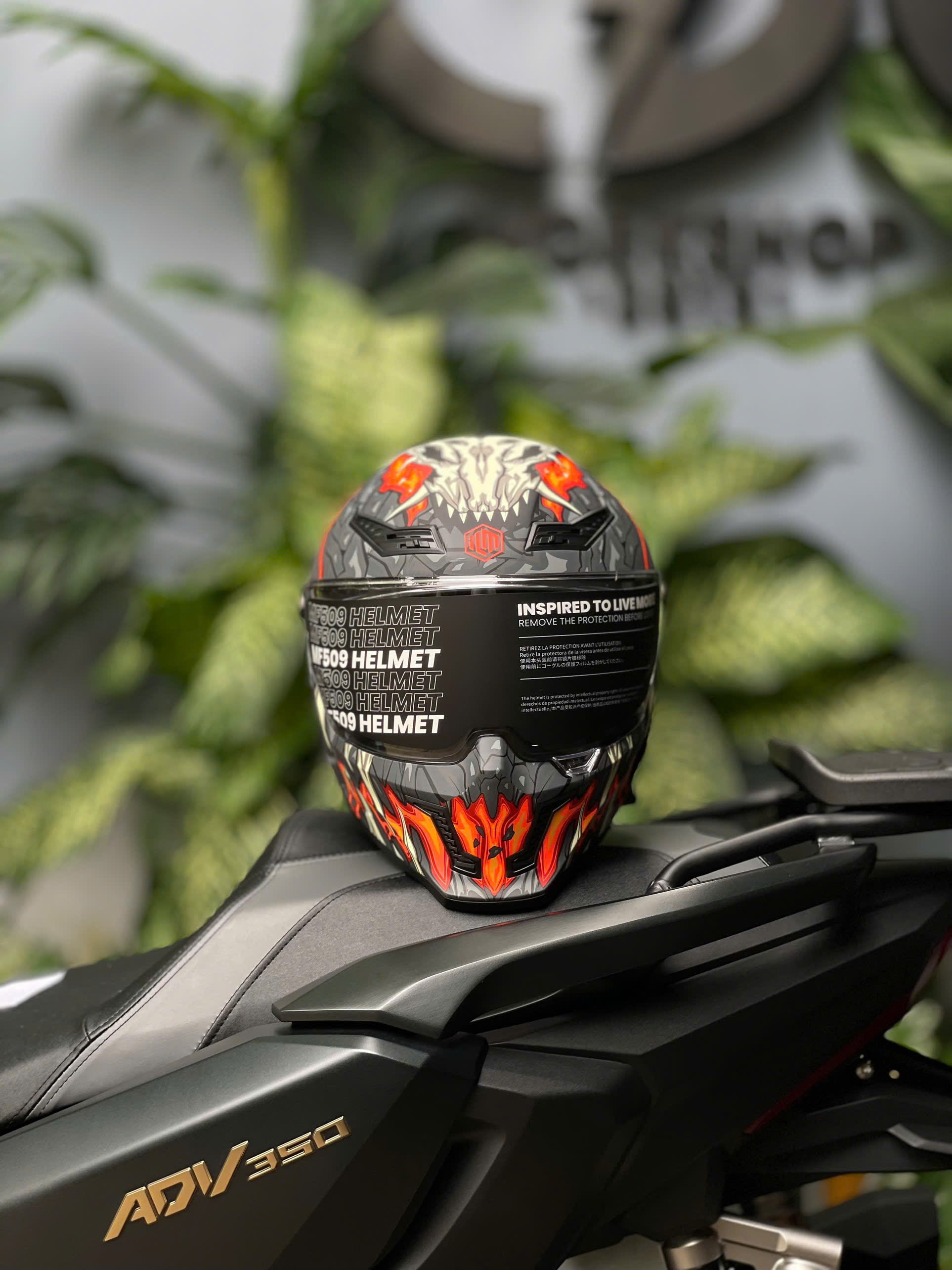 NÓN BẢO HIỂM ILM MF509 - ORANGE