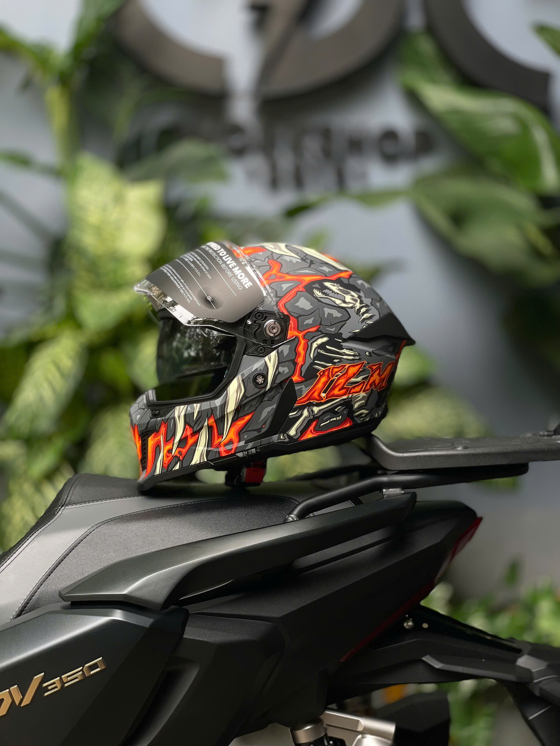 NÓN BẢO HIỂM ILM MF509 - ORANGE