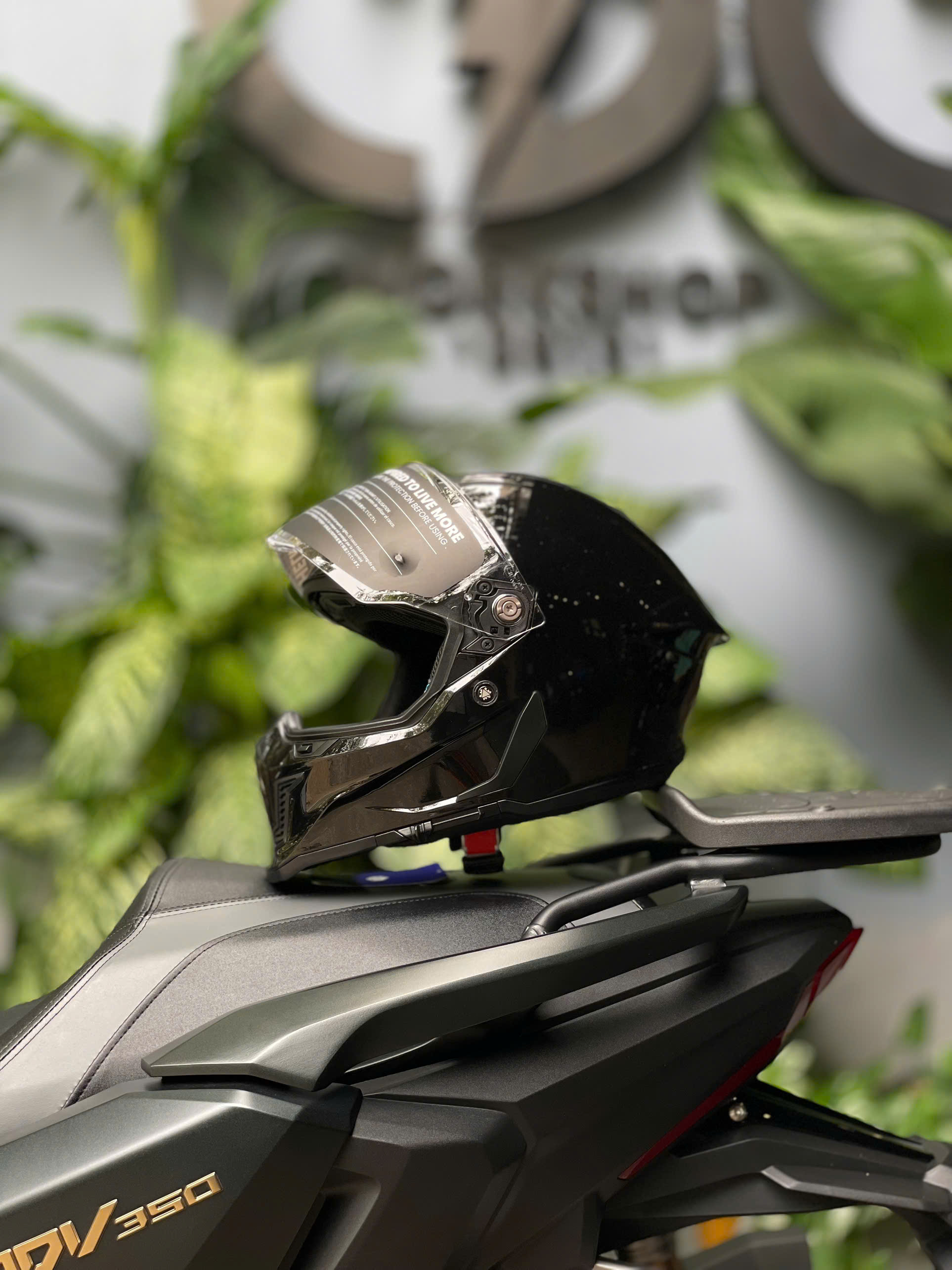 NÓN BẢO HIỂM ILM MF509 - ĐEN BÓNG