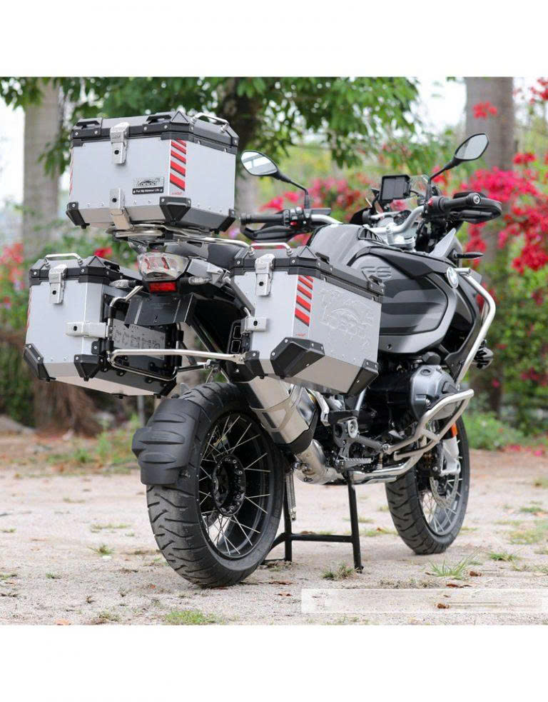 Thùng hông Loboo Pike Tracker 45L-38L Bạc