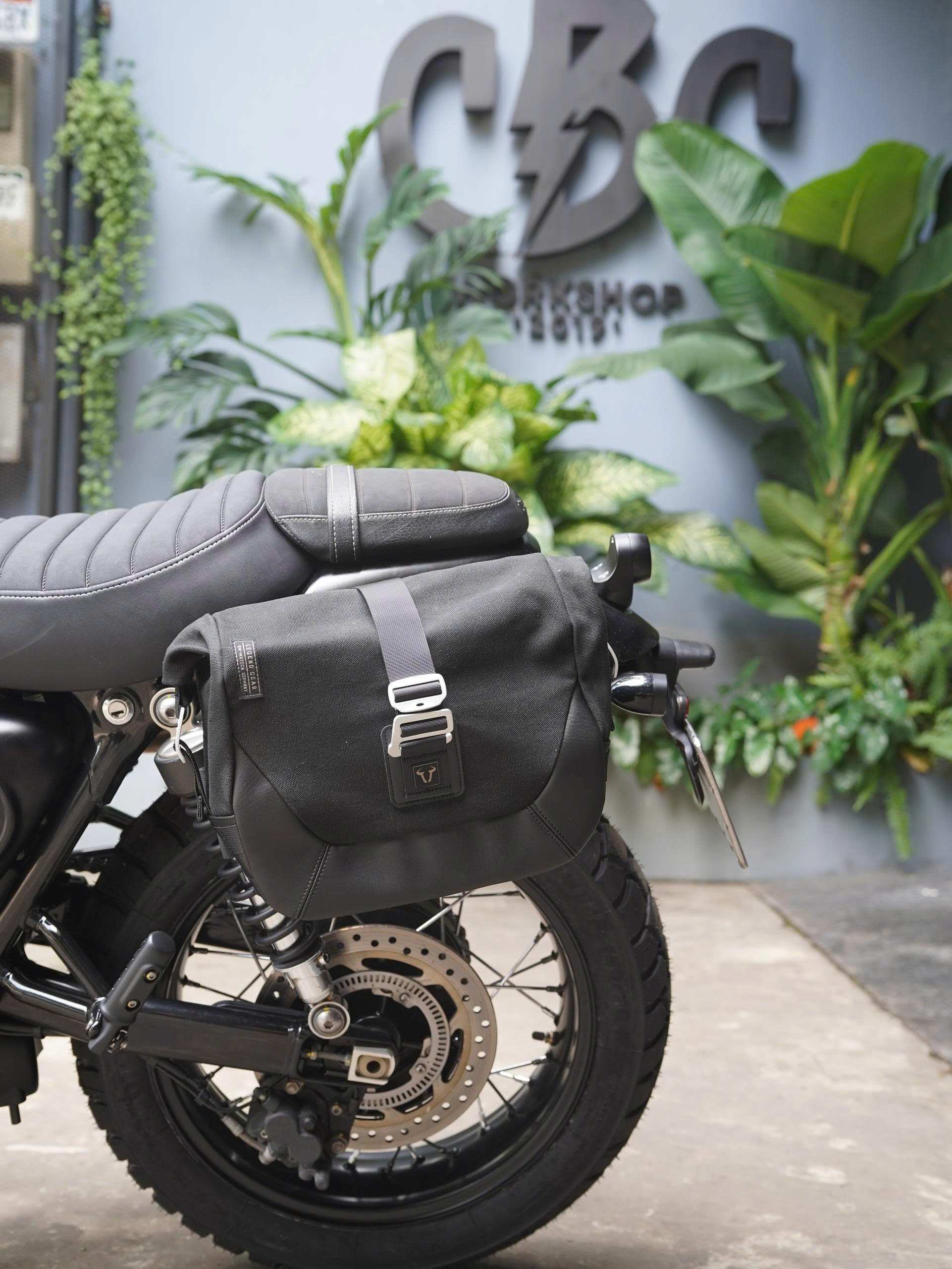 Khung Túi SW-Motech SLC Trái cho Triumph StreetTwin/Speed twin 900/Scrambler 900