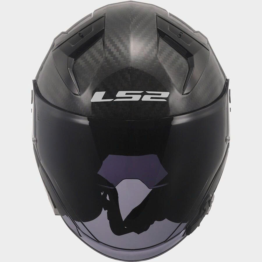 Nón Bảo Hiểm 3/4 Hai Kính LS2 OF603 Infinity II Carbon