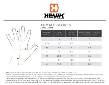 Găng tay Hevik BORNEO GLOVE– Phiên bản Nữ