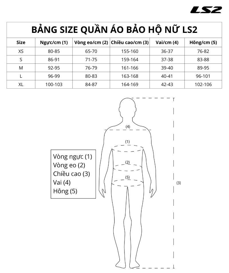 Quần LS2 CHART EVO Lady