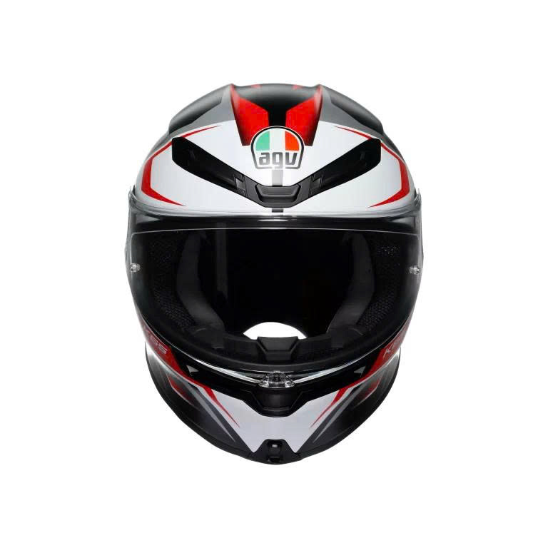 Nón AGV K6S KARVE MATT BLACK/WHITE/RED