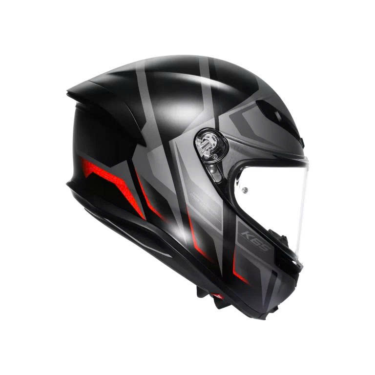 Nón AGV K6S KARVE MATT BLACK/GREY/RED