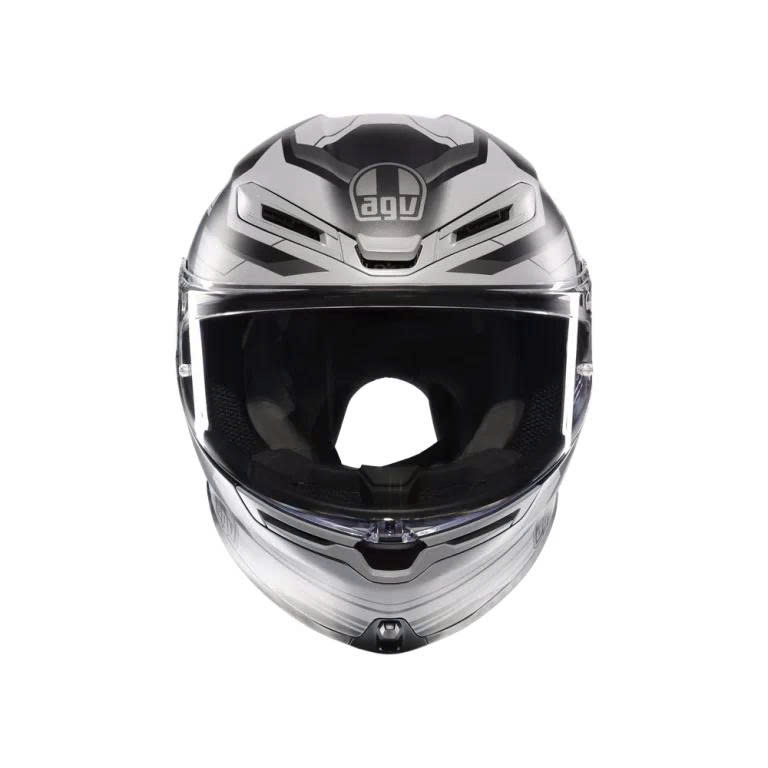 Nón AGV K6S ULTRASONIC MATT BLACK/GREY
