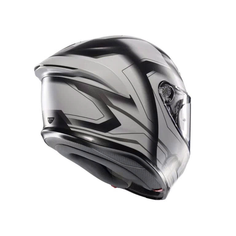Nón AGV K6S ULTRASONIC MATT BLACK/GREY