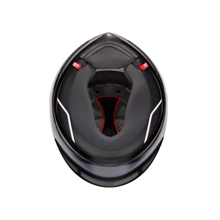 Nón AGV K6S ENHANCE MATT GREY/YELLOW FLUO