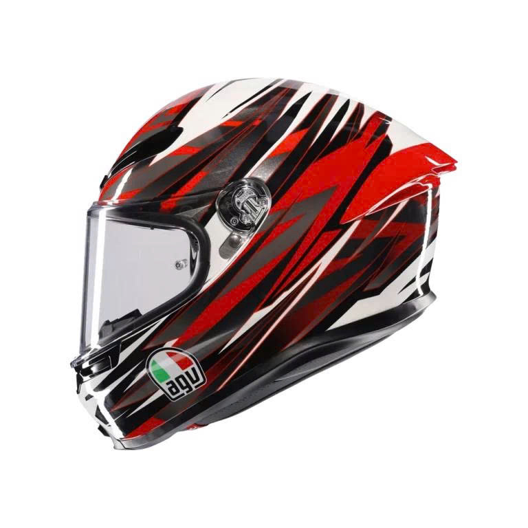 Nón AGV K6S REEVAL WHITE/RED/GREY