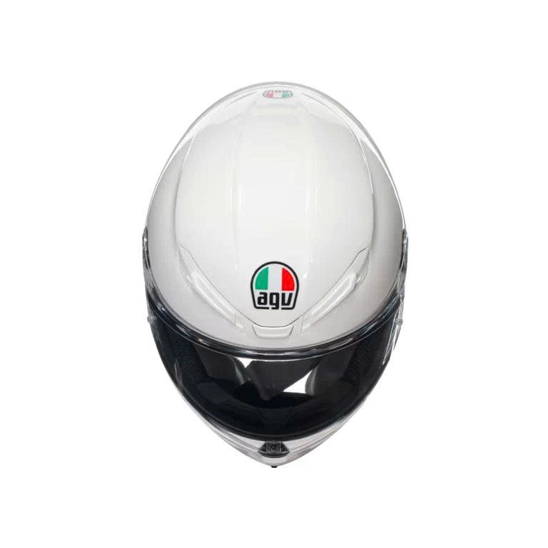 Nón AGV K6S SOLID WHITE