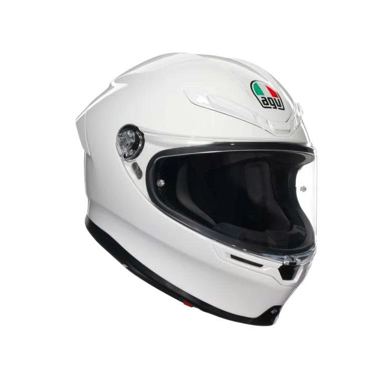 Nón AGV K6S SOLID WHITE