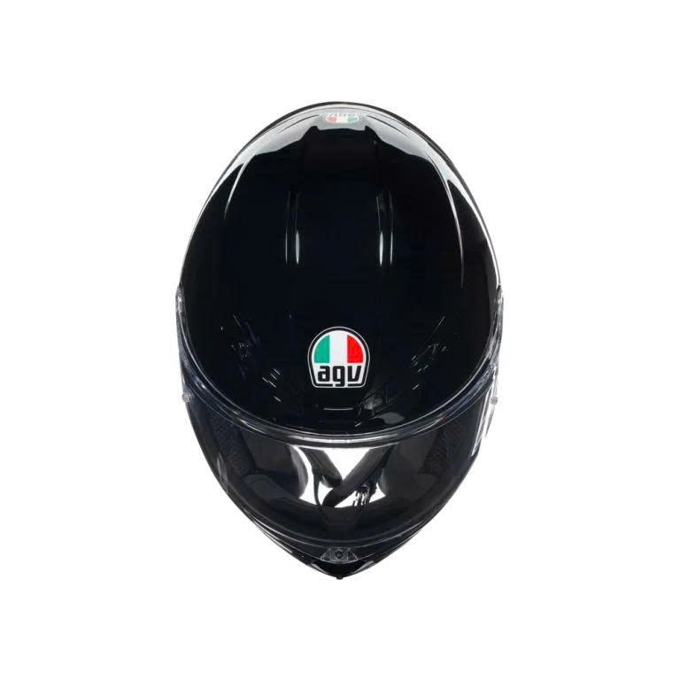 Nón AGV K6S SOLID BLACK