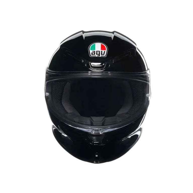 Nón AGV K6S SOLID BLACK