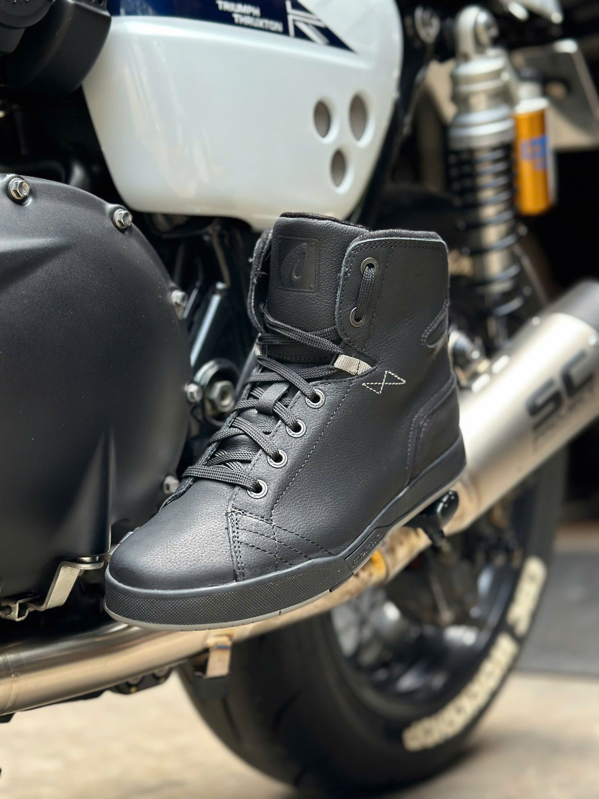 Giày Moto Forma Swift Dry - Đen