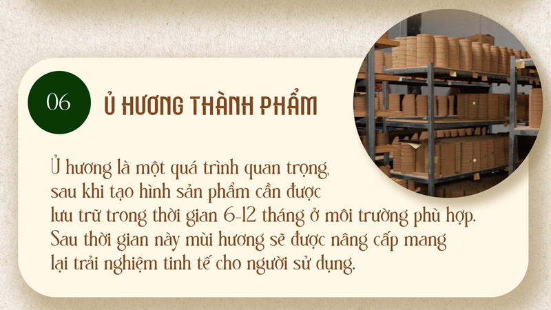 Quy trình làm nhang