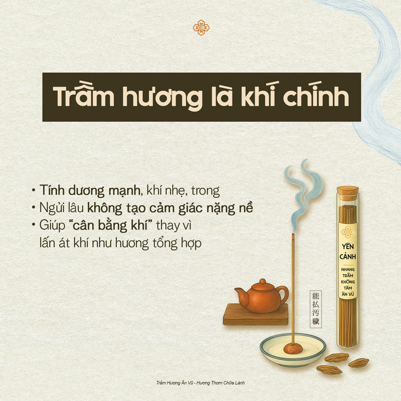 trầm hương là khí chính