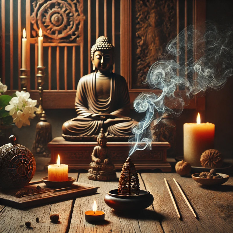trầm hương trong phật giáo