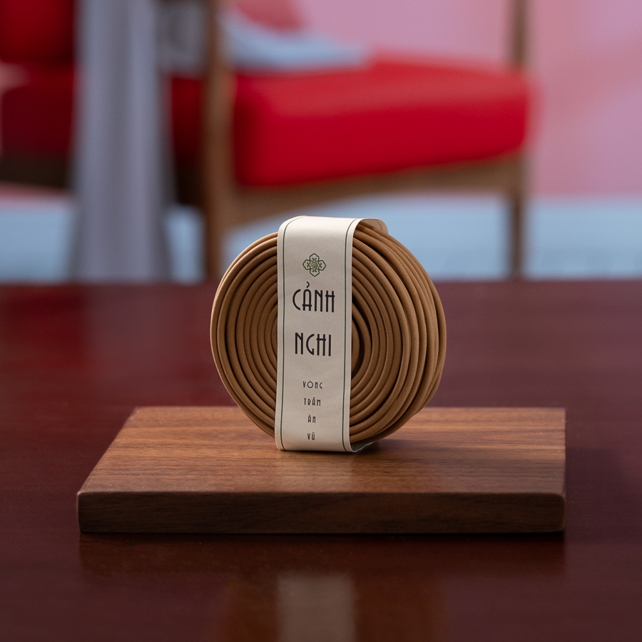 Nhang Vòng Trầm Hương Nguyên Chất Cảnh Nghi | Trầm Hương Ân Vũ - Hương Thơm Chữa Lành