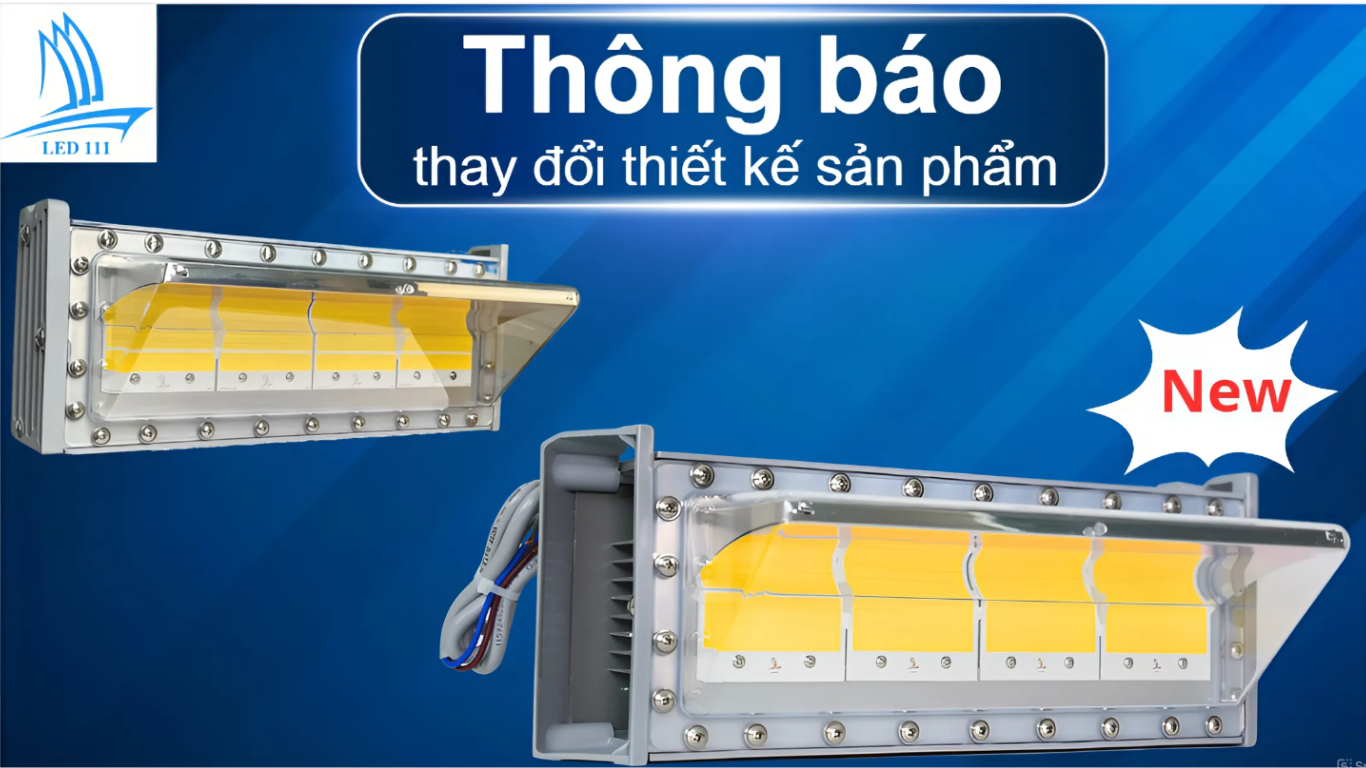 Notice of LED 111 700W Product Improvements