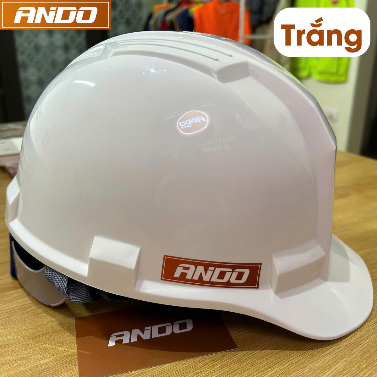 Mũ bảo hộ ANDO, hàng Việt Nam, chất lượng cao
