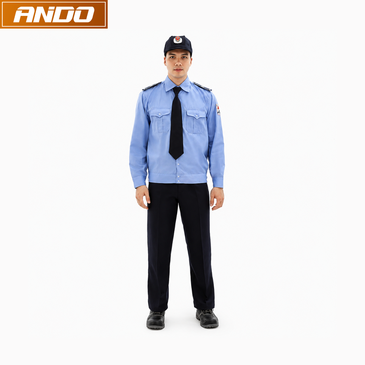 Quần áo đồng phục bảo vệ dài tay, ngắn tay đầy đủ phụ kiện - chất liệu vải bền đẹp