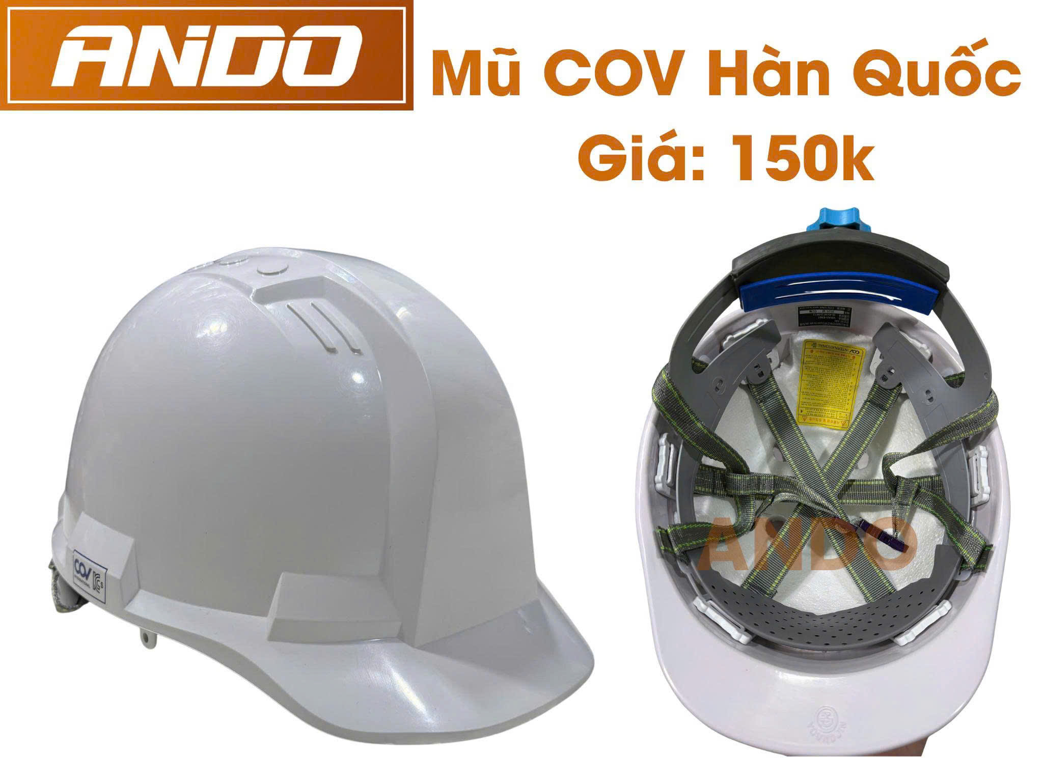 Mũ COV Hàn Quốc – Bản Nâng Cấp