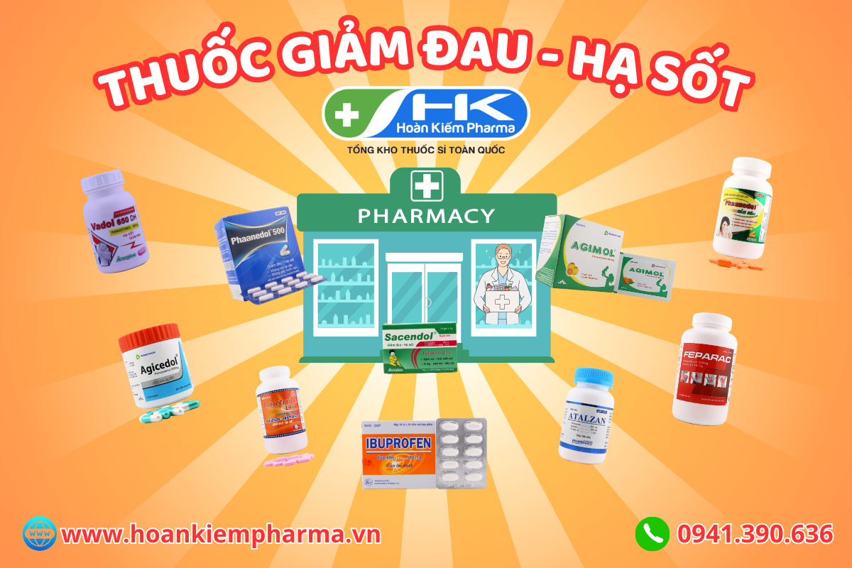 Khám Phá Công Dụng Và Lưu Ý Khi Sử Dụng Nhóm Thuốc Giảm Đau Hạ Sốt Từ Hoàn Kiếm Pharma
