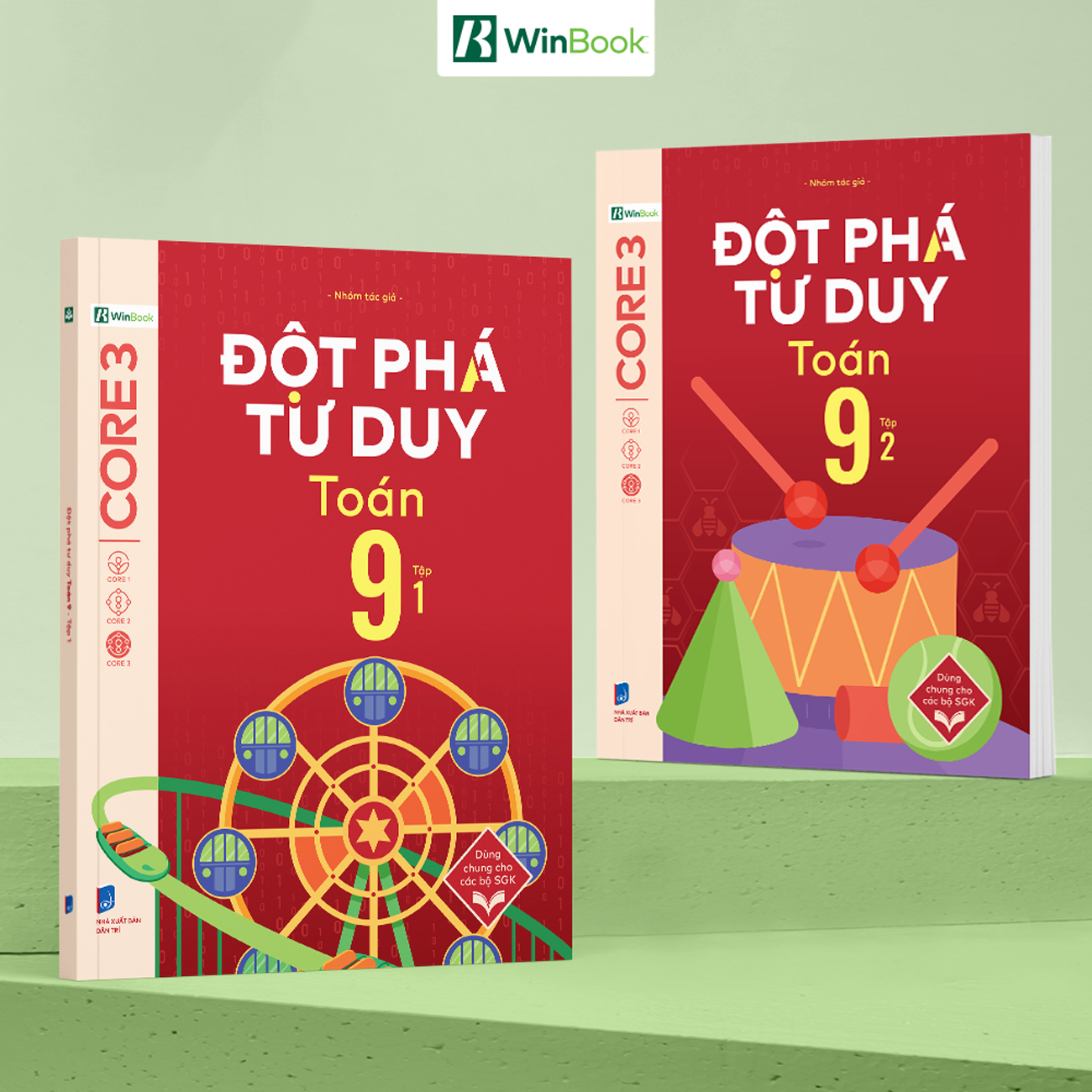 Ôn thi vào 10 hiệu quả với bộ sách Đột Phá Tư Duy 9 Toán - Văn