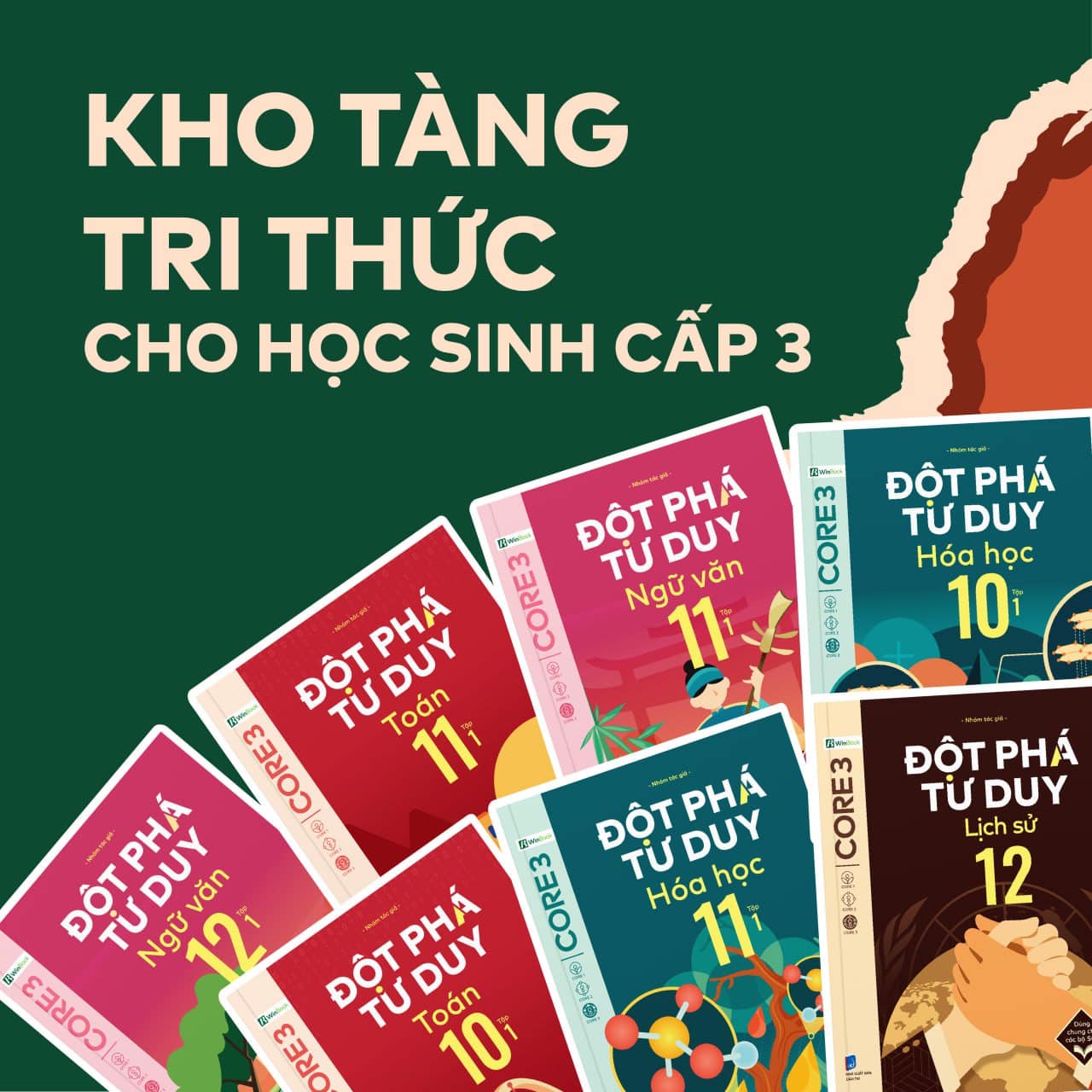Bộ sách “Đột Phá Tư Duy” lớp 10 – Giải pháp học tập hiệu quả từ đầu cấp 3