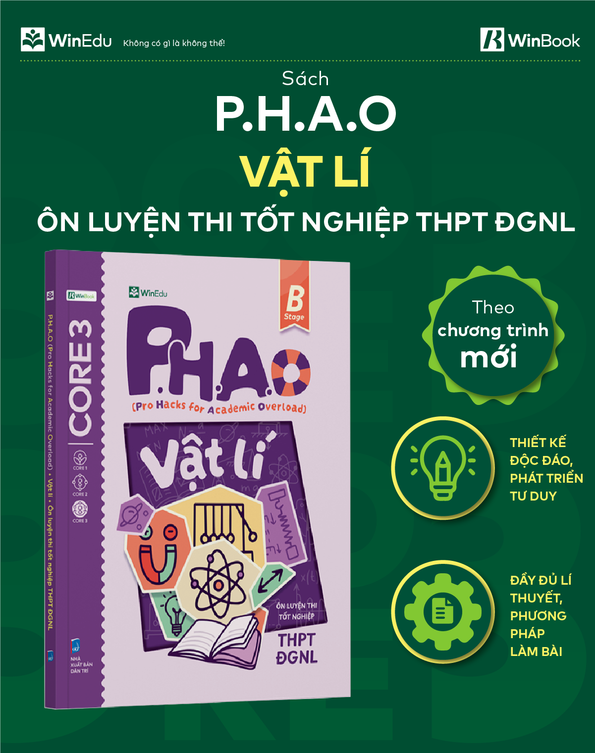 Sổ Tay P.H.A.O Vật Lý WinEdu: Tra Cứu Thần Tốc - 