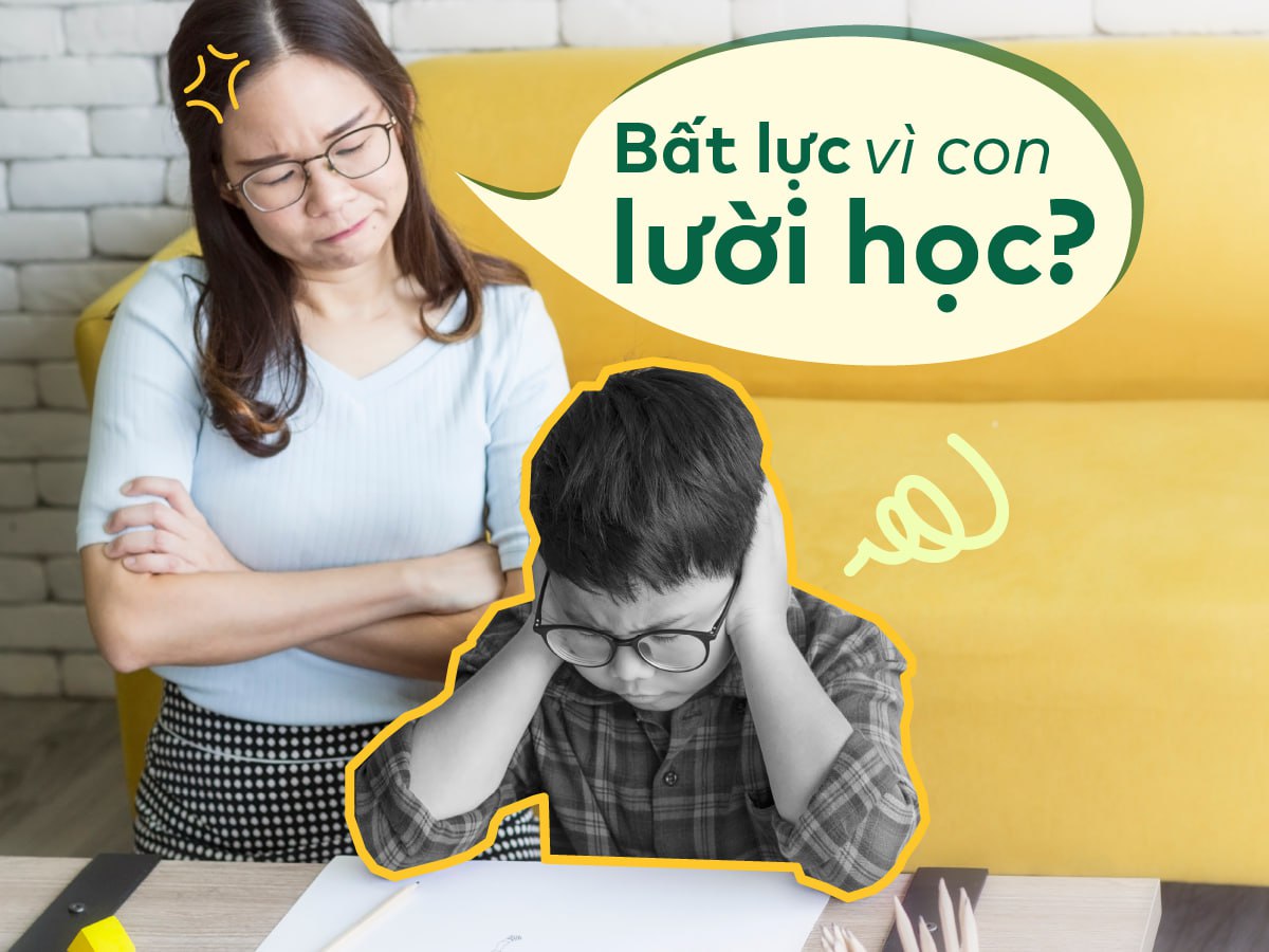 Bất lực vì con lười học? 6 điều ba mẹ cần làm ngay