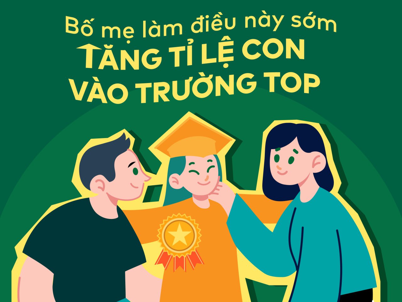 Bố mẹ làm điều này càng sớm, cơ hội vào đại học của con càng rộng mở