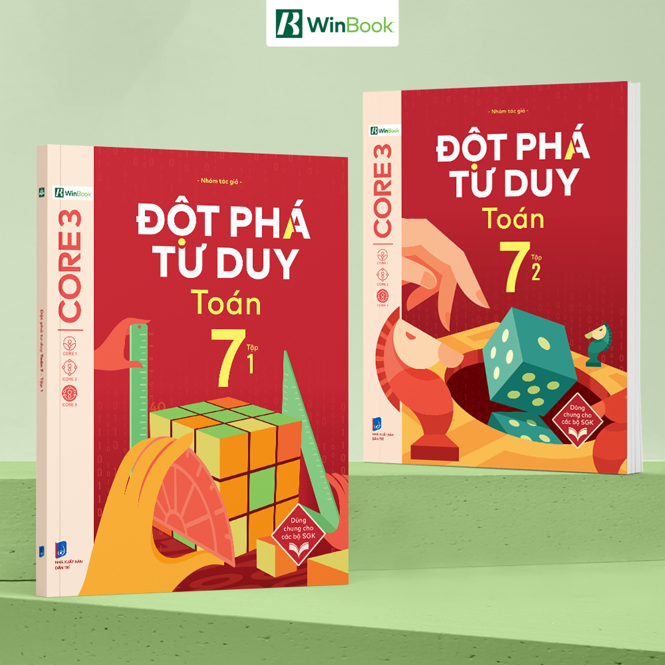 Sách - Đột phá tư duy Toán 7 - Dùng chung cho các bộ SGK