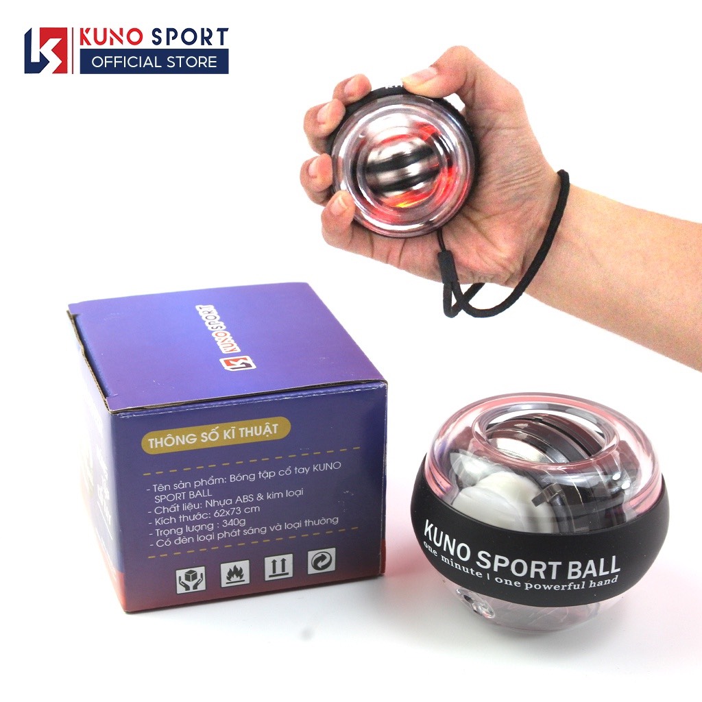 Bóng Tập Cổ Tay KUNO Có Đèn