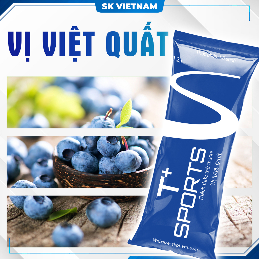 T+Sports Dạng Hộp Vị Tổng Hợp