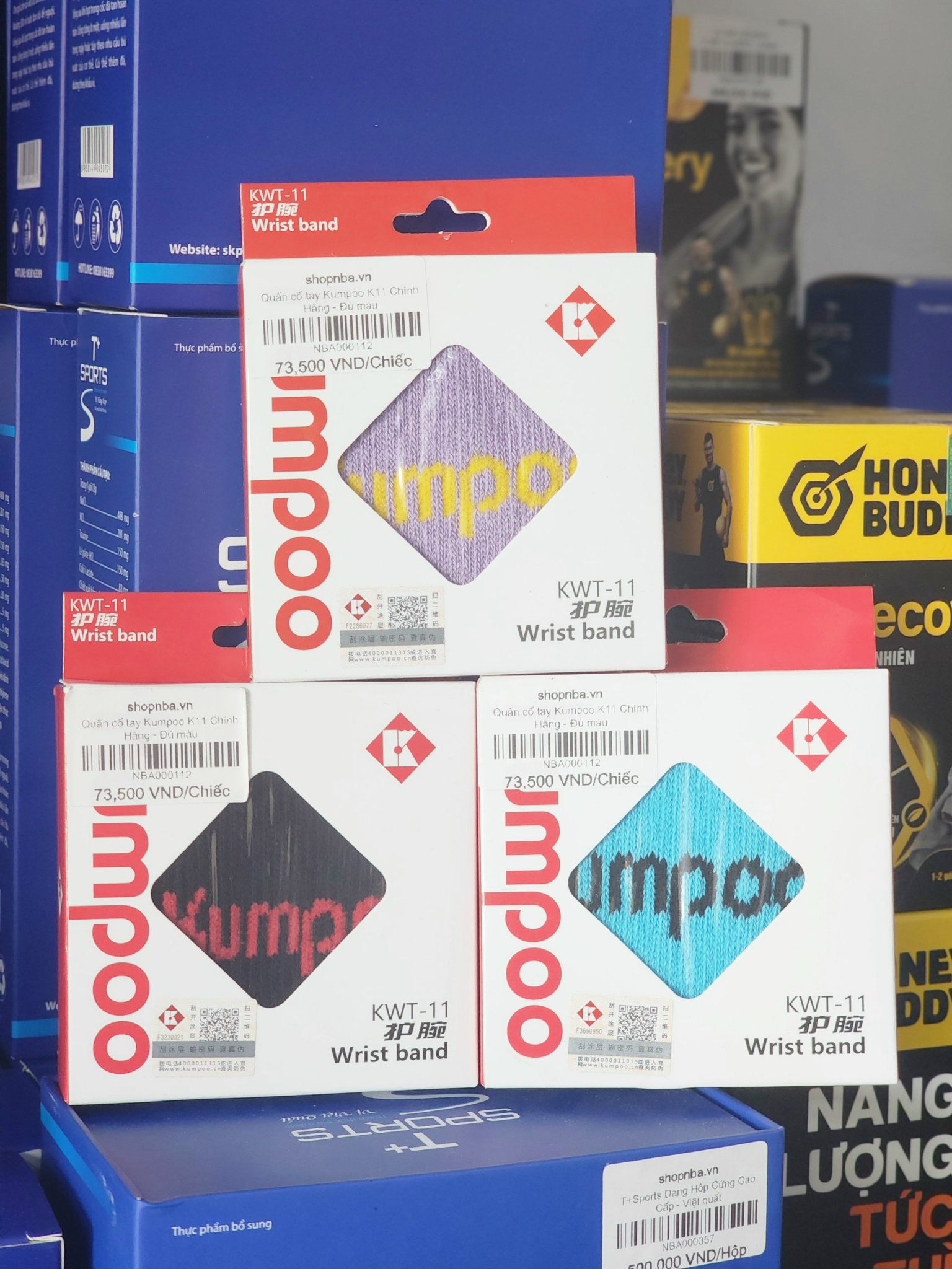 Quấn cổ tay Kumpoo K11 Chính Hãng