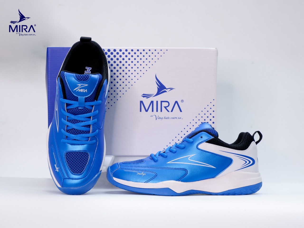 Giày Cầu Lông MIRA MATRIX-Xanh