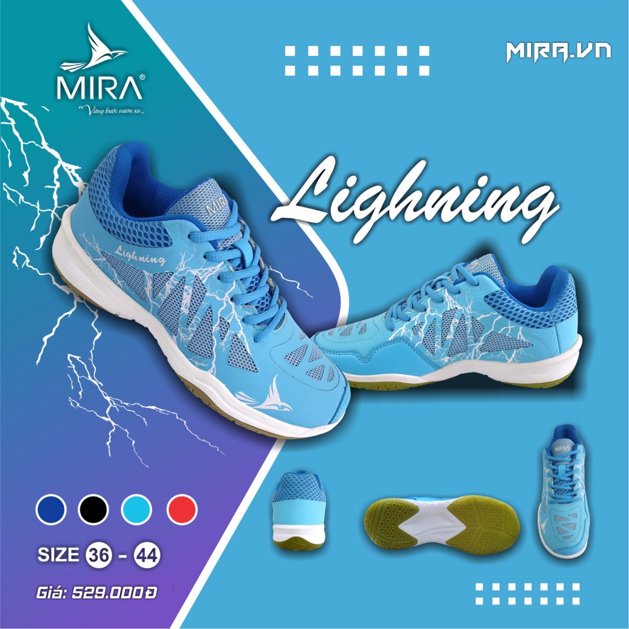 Giày Cầu Lông MIRA LINGNING