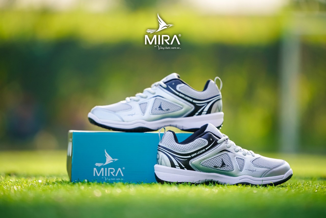 Giày Cầu Lông MIRA LEGEND-Bạc