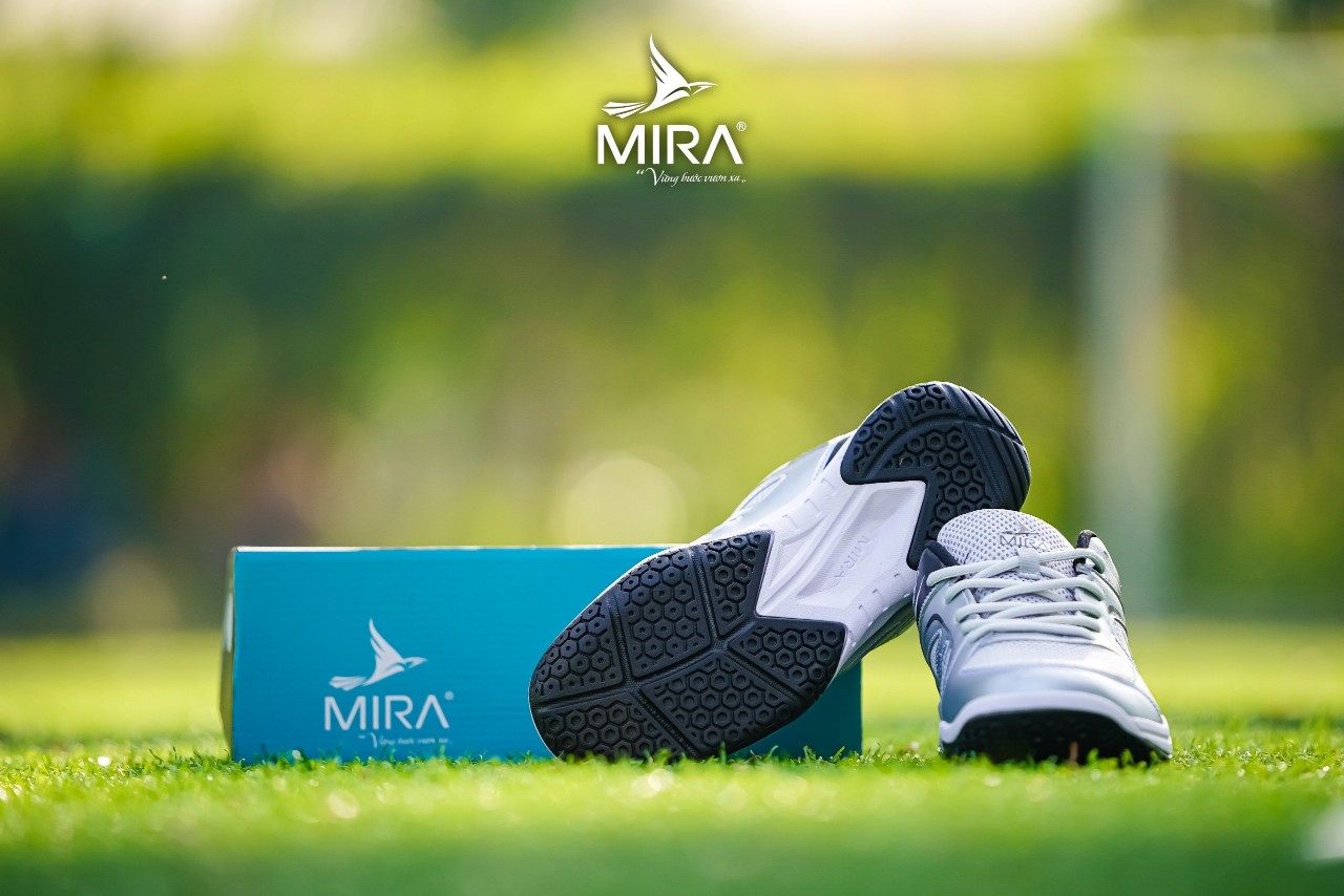 Giày Cầu Lông MIRA LEGEND-Bạc