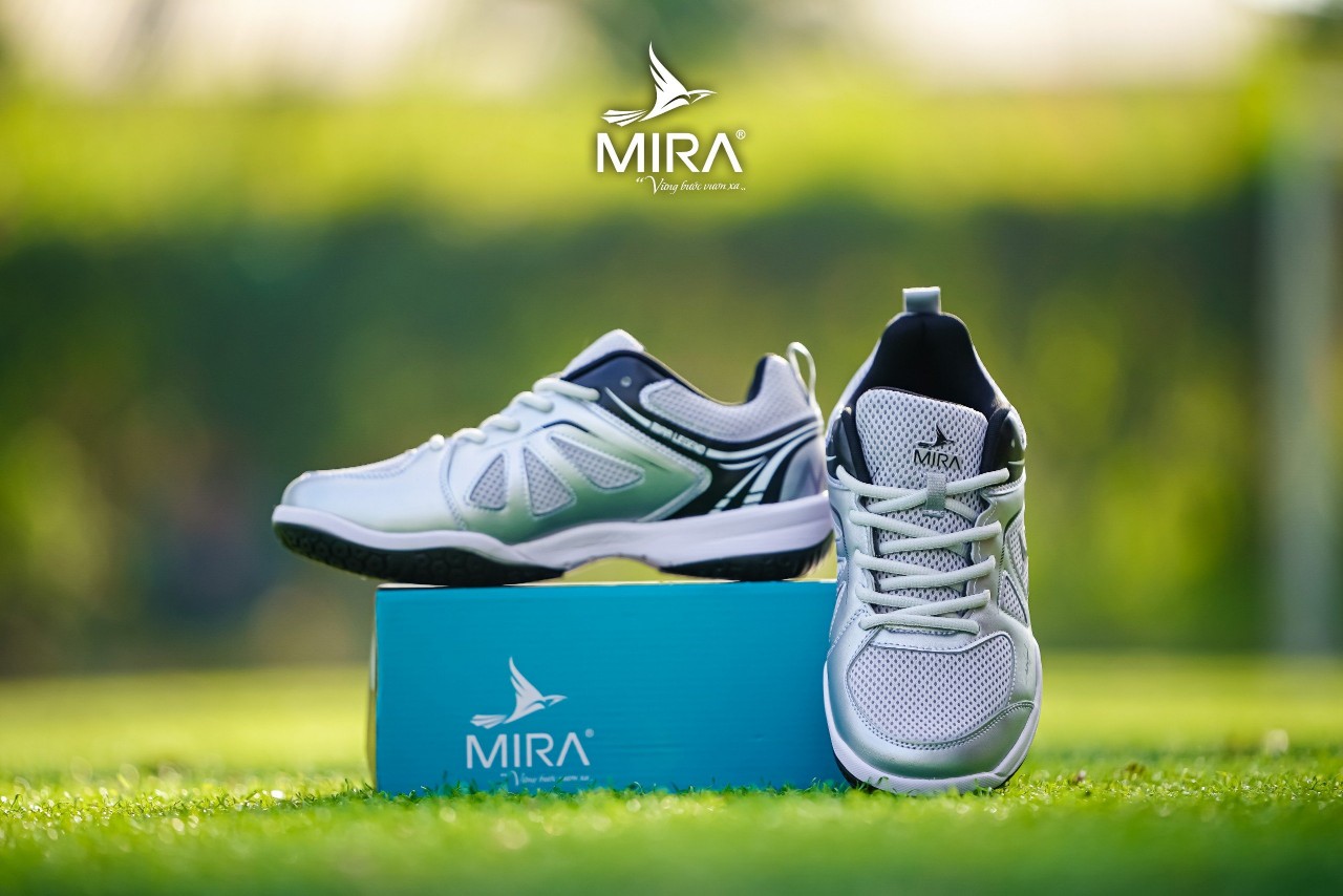 Giày Cầu Lông MIRA LEGEND-Bạc