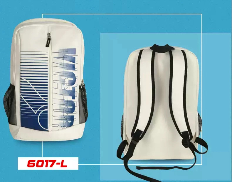 Balo Cầu Lông Victor BR 6017L - Trắng Xanh Chính Hãng