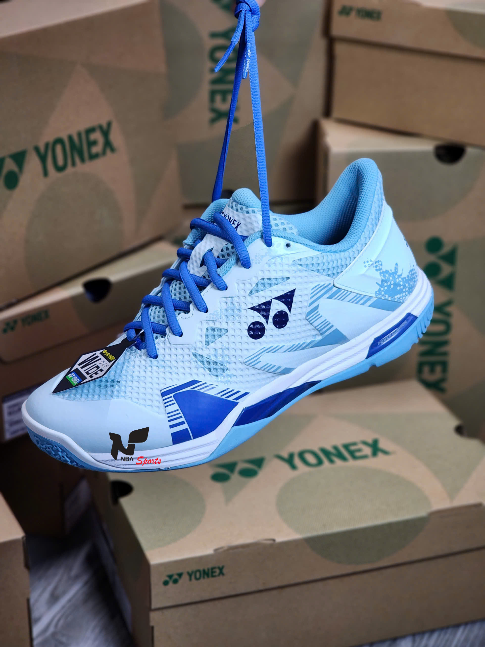 Giày Cầu Lông YONEX Elipson z3W Xanh trắng