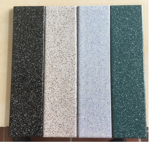 Gạch thẻ 6x24cm màu sáng chấm bi Gốm Đất Việt