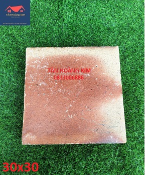 Gạch lát cổ KT 30x30x5 cm thủ công