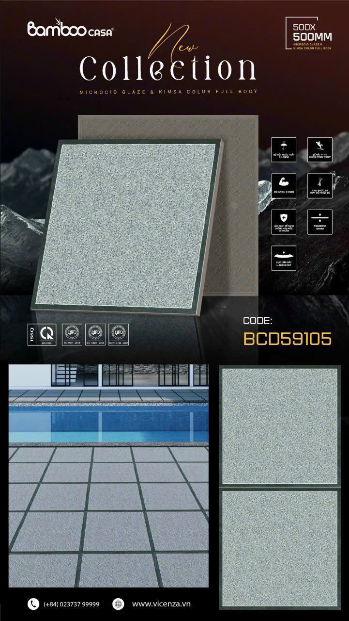 Gạch lát Kim Sa SH - BCD59105