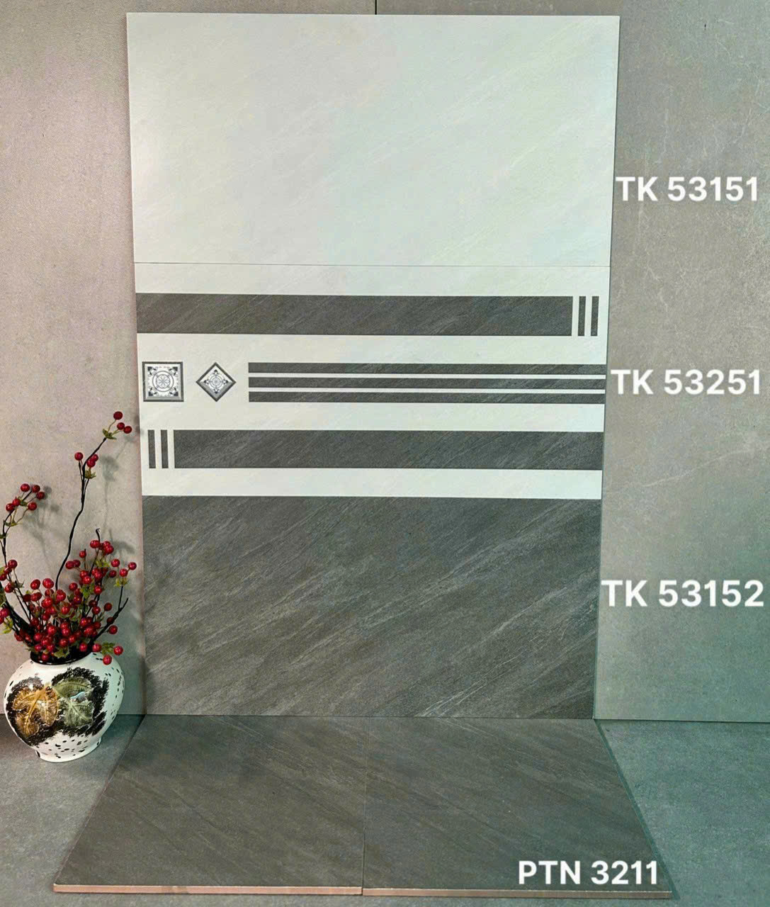 TK53151/TK53152 Bộ gạch ốp tường nhà tắm